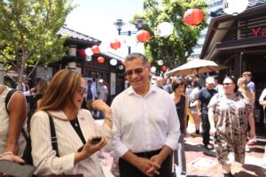 Los Angeles, CA - August 18: in Little Tokyo on Tuesday, Aug. 18, 2026 in Los Angeles, CA. (Genaro Molina / Los Angeles Times)